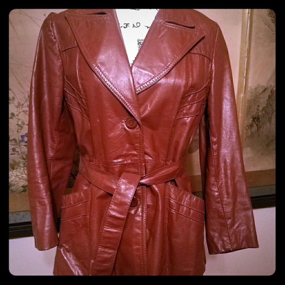 Vintage leather jacket